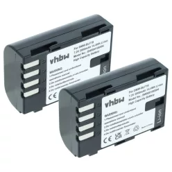   VHBW Battery Panasonic DMW-BLF19E, DMW-BLF19 - 2000 mAh 7.2 V Li-Ion