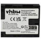 VHBW Akku Canon LP-E6 Ersatz - 2000 mAh 7,2 V Li-Ion