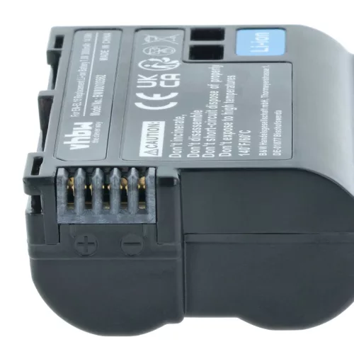 VHBW Akku Nikon EN-EL15, EN-EL15b, EN-EL15A, EN-EL15c - 2000 mAh 7 V Li-Ion