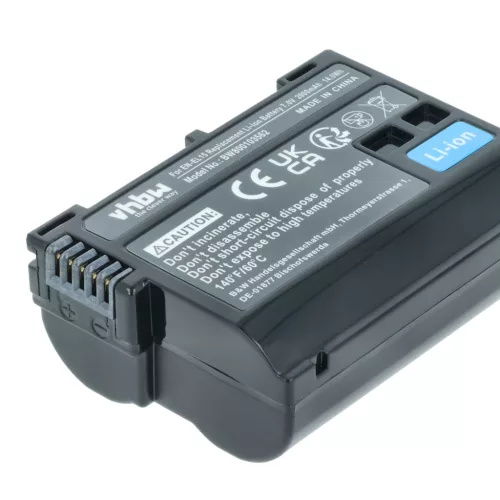 VHBW Akku Nikon EN-EL15, EN-EL15b, EN-EL15A, EN-EL15c - 2000 mAh 7 V Li-Ion
