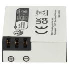 Videokamera 3x Akku ersetzt EKEN PG1050 - 900 mAh 3.7 V Li-Polymer