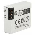 Videokamera 2x Akku ersetzt EKEN PG1050 - 900 mAh 3.7 V Li-Polymer