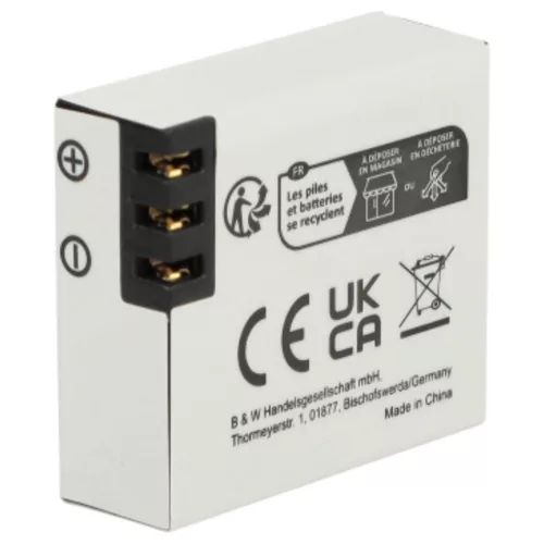 Videokamera 2x Akku ersetzt EKEN PG1050 - 900 mAh 3.7 V Li-Polymer