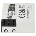 Videokamera 2x Akku ersetzt EKEN PG1050 - 900 mAh 3.7 V Li-Polymer