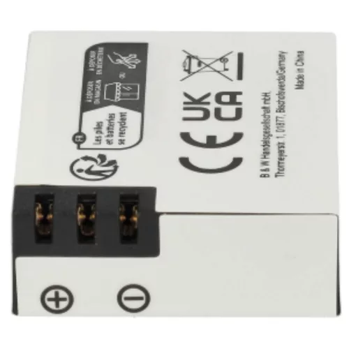 Videokamera 2x Akku ersetzt EKEN PG1050 - 900 mAh 3.7 V Li-Polymer