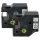 VHBW Label Tape Dymo 45803, D1, S0720830 - 19 mm black-white