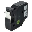 VHBW Label Tape Dymo 45803, D1, S0720830 - 19 mm black-white