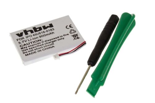 MP3-lejátszó akku Apple 616-0206, 616-0183 - 900 mAh 3,7 V Li-Ion