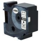 VHBW Dymo D1 Label Tape, 53713, 24 mm, Black-White