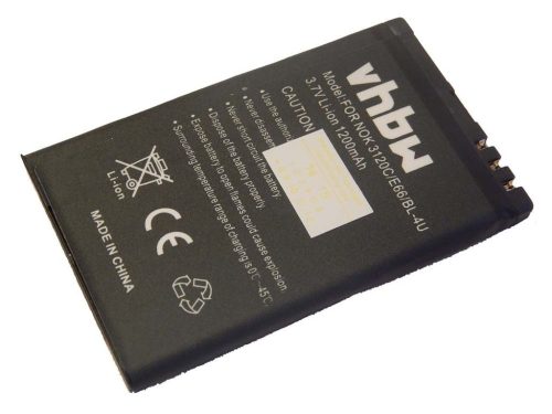 Mobiltelefon akkumulátor  Doro RCBNTC04-hez - 1200 mAh 3,7 V Li-Ion