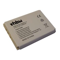   Mobiltelefon akkumulátor  CipherLab BA-80S1A2, KB1B371200005 - 1200 mAh 3,7 V Li-Ion