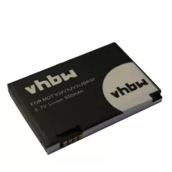   VHBW Mobile Phone Battery for Motorola BA700 - 850 mAh 3.7 V Li-Ion