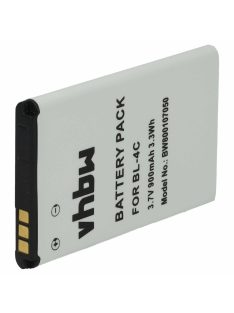   Mobiltelefon akkumulátor  BBK BL-4C-hez - 900 mAh 3,7 V Li-Ion