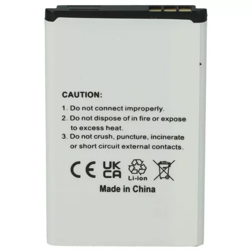 VHBW Mobile Phone Battery for BBK BL-4C - 900 mAh 3.7 V Li-Ion