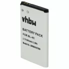 VHBW Mobile Phone Battery for BBK BL-4C - 900 mAh 3.7 V Li-Ion