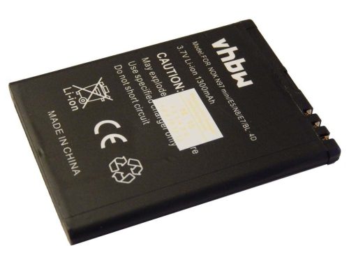 Mobiltelefon akkumulátor  Binatone HZTBL-4D-01 - 1300 mAh 3,7 V Li-Ion