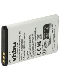   Mobiltelefon akkumulátor  Alcatel RTR001F01, 3BN67332AA, 10000058 - 1200 mAh 3,7 V Li-Ion