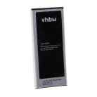 VHBW Mobile Phone Battery Samsung EB-BN910BBK, EB-BN910BBE - 6400 mAh 3.85 V Li-Ion + Back Cover