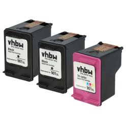 VHBW Tintapatron HP 901xl, C6653A, CC653AA, CC654A - 43 ml