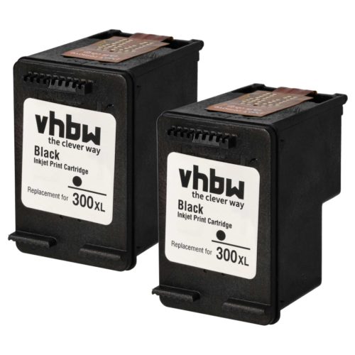 VHBW Tintapatron HP Envy D2568 nyomtatóhoz - fekete