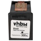 VHBW Tintapatron HP Envy D2568 nyomtatóhoz - fekete