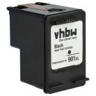 VHBW Ink Cartridge HP 901xl, C6653A, CC653AA, CC654A - 18 ml black