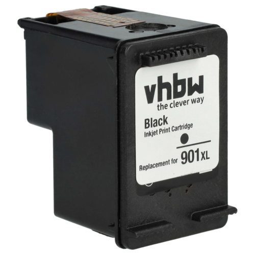 VHBW Ink Cartridge HP 901xl, C6653A, CC653AA, CC654A - 18 ml black