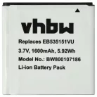 VHBW Akku Samsung GT-i9070 1600mAh