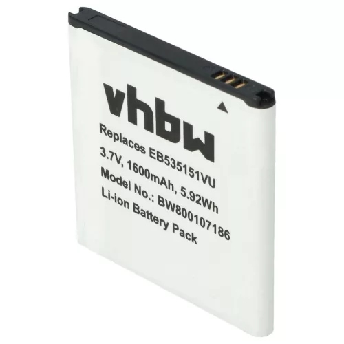 VHBW Akku Samsung GT-i9070 1600mAh