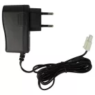 VHBW Charger for RC batteries with Tamiya Mini connector, for manufacturing RC models with battery packs - 200 cm 4.8 V / 0