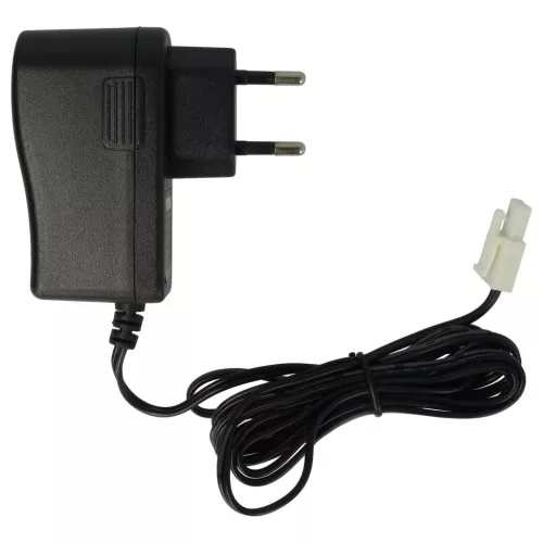 VHBW Charger for RC batteries with Tamiya Mini connector, for manufacturing RC models with battery packs - 200 cm 4.8 V / 0