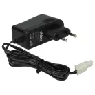 VHBW Charger for RC batteries with Tamiya Mini connector, for manufacturing RC models with battery packs - 200 cm 4.8 V / 0