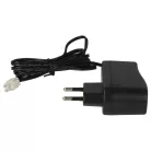 VHBW Charger for RC batteries with Tamiya Mini connector, for manufacturing RC models with battery packs - 200 cm 4.8 V / 0