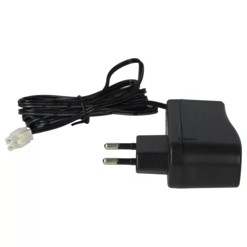 VHBW Charger for RC batteries with Tamiya Mini connector, for manufacturing RC models with battery packs - 200 cm 4.8 V / 0