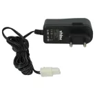 VHBW Charger for RC batteries with Tamiya Mini connector, for manufacturing RC models with battery packs - 200 cm 4.8 V / 0