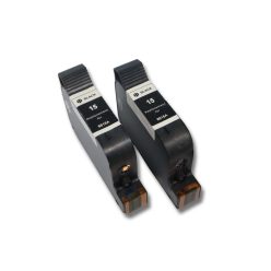 VHBW Tintapatron HP C6615D, NR. 15 - fekete