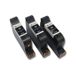 VHBW Ink Cartridge HP C6615D - black