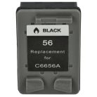VHBW Ink Cartridge for HP Deskjet 5145 printer C6656A, NR. 56 - black