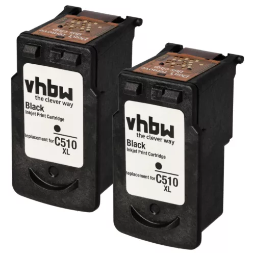 VHBW Tintenpatrone Canon PG-510, PG-510XL - schwarz