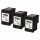 VHBW Ink Cartridge for HP Envy D2568 Printer - Black
