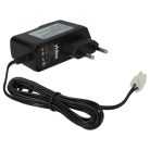 VHBW Charger for NiMH RC batteries with Tamiya Mini connector, RC model manufacturing battery packs - 200 cm 9.6