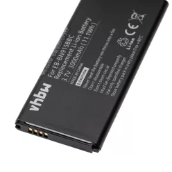  VHBW Mobile Phone Battery for Samsung EB-BN915BBE, EB-BN915BBC, EB-BN915BBK - 3000 mAh 3.8 V Li-Ion