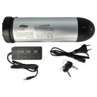 VHBW Akku für E-Bikes, Trinkflaschen-/Bottle-Akku, 36V, 10Ah, inklusive Ladegerät