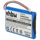 VHBW GPS Akku KH44BH48D6DE5 - 1000 mAh 3,7 V Li-Ion