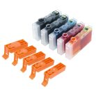 VHBW Ink Cartridge for HP Deskjet 3070 printer - B/C/M/Y + photo black