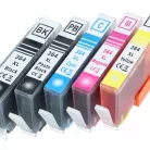 VHBW Ink Cartridge for HP Deskjet 3070 printer - B/C/M/Y + photo black