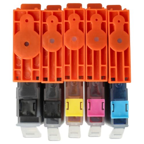 VHBW Ink Cartridge HP CB325EE Yellow, 364XL, CB324EE Magenta for 3070 printer - B/C/M/Y + photo black
