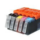VHBW Ink Cartridge HP CB325EE Yellow, 364XL, CB324EE Magenta for 3070 printer - B/C/M/Y + photo black