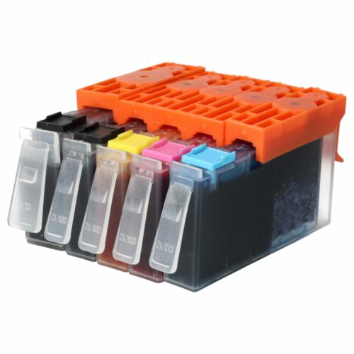 VHBW Ink Cartridge HP CB321EE Black, 920XL, 920, 364XL for 3070 printer - B/C/M/Y + photo black