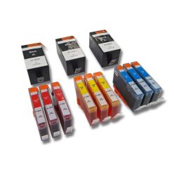   VHBW Ink Cartridge HP 920XL, CD972AE, CD973AE, CD974AE - 12 pieces
